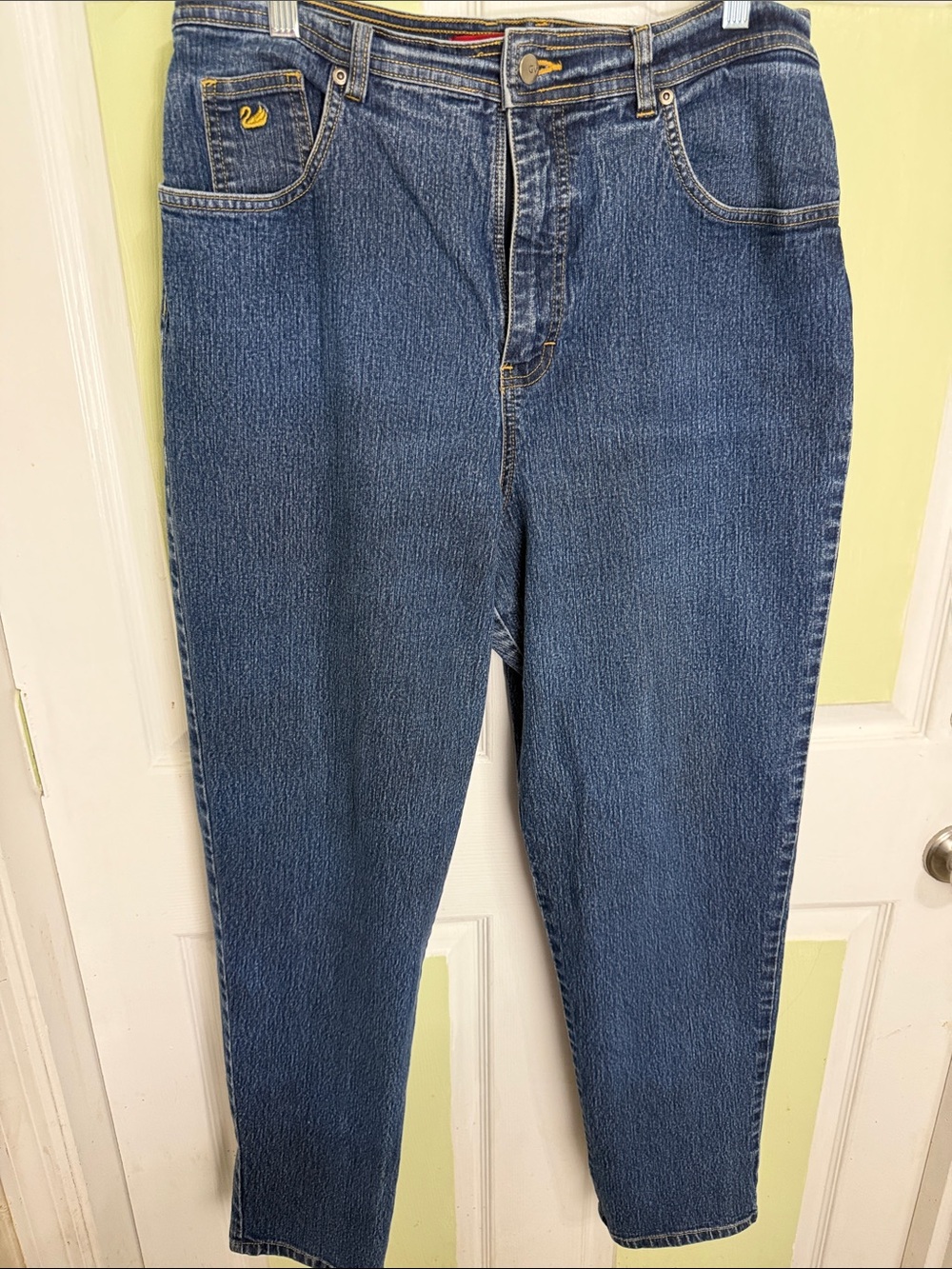 Gloria Vanderbilt High-Rise Dark Blue Denim Jeans